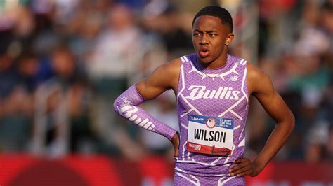 Quincy Wilson can earn Olympic bid in 400 meters at U.S. track .